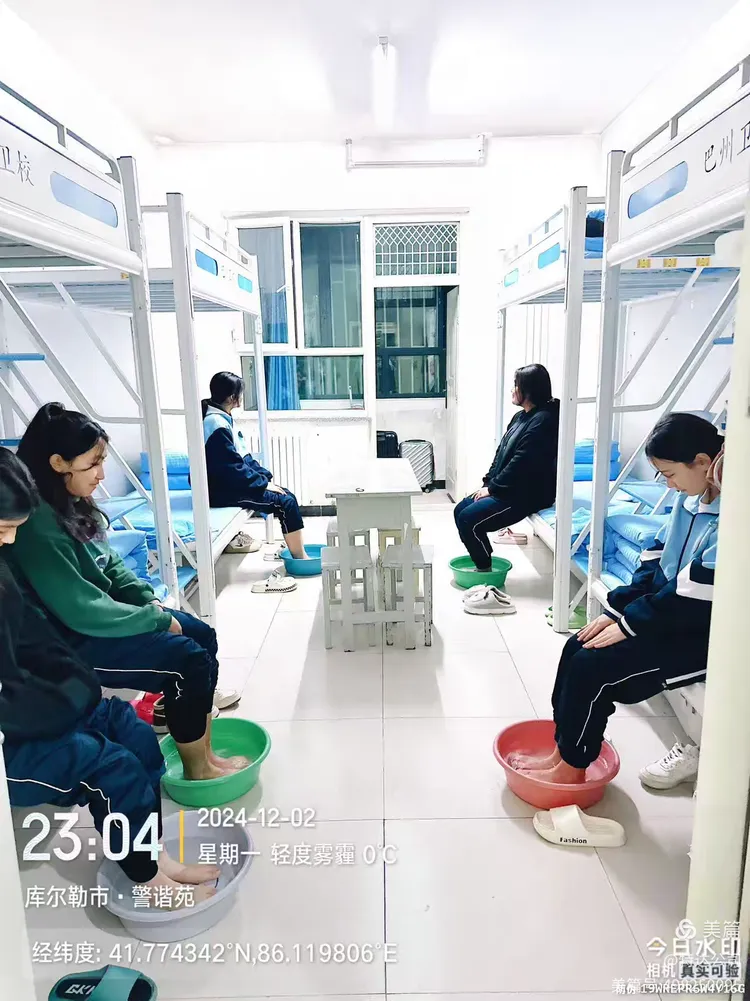 拼搏奋进,共赴成功之路!特达公司巴州卫生学校一日工作流程
